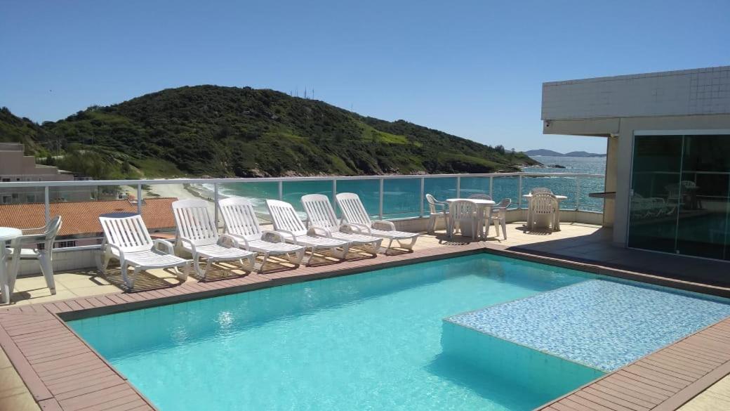 Vista Mar- 3 Quartos, Piscina E Churrasqueira Na Prainha Lägenhet Arraial do Cabo Exteriör bild